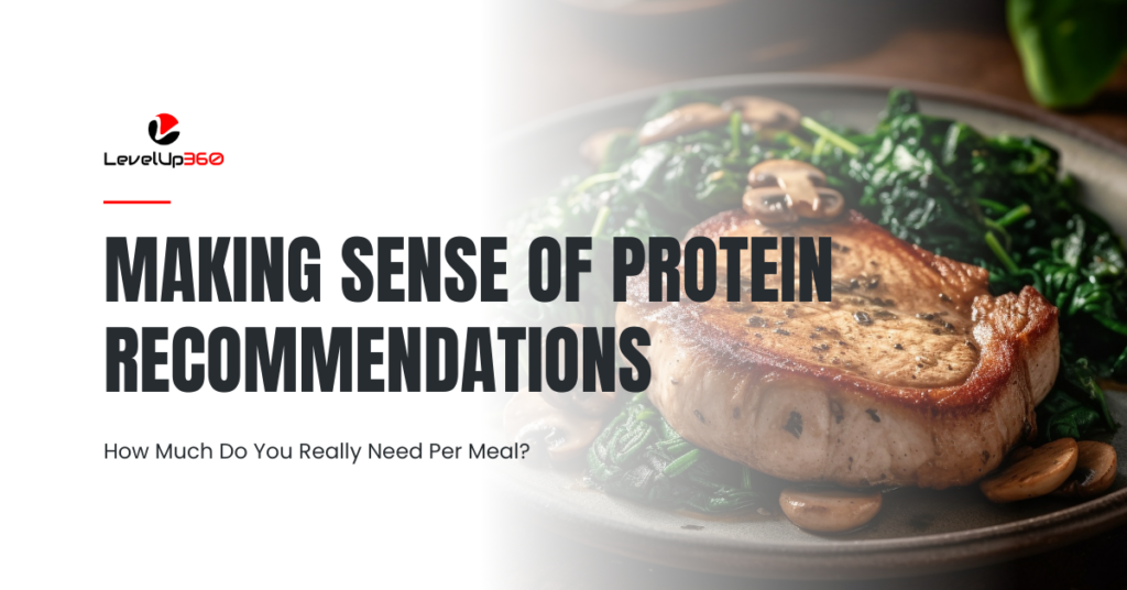 Making Sense of Protein Recommendations - How Much Do You Really Need Per Meal